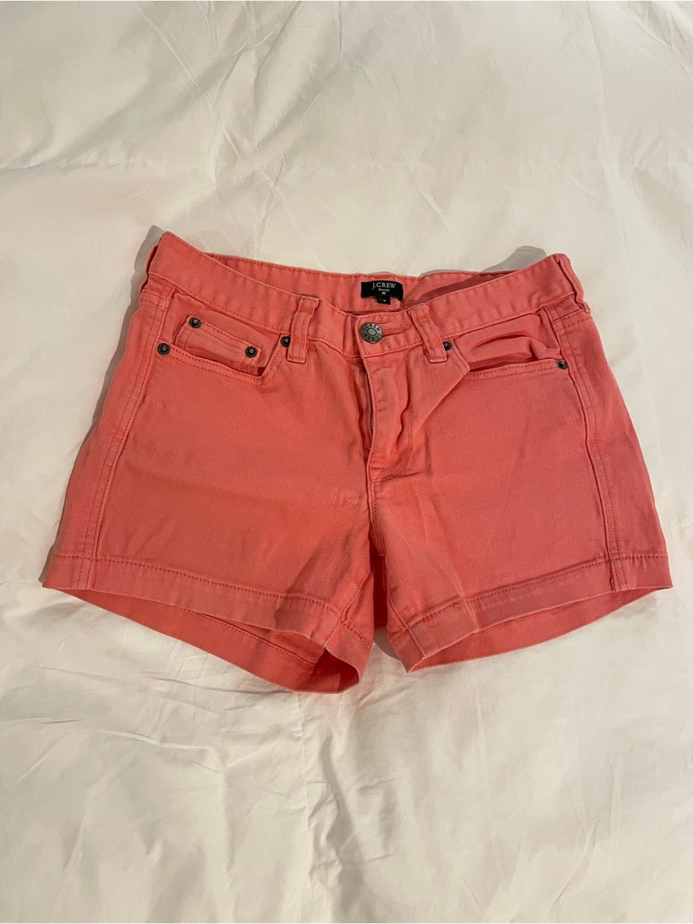 J.Crew Pink Denim Shorts